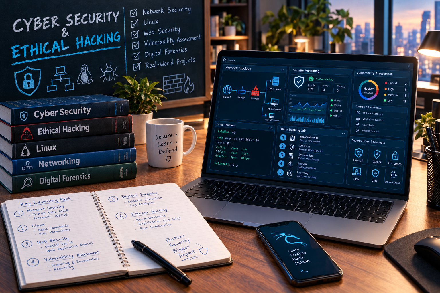Cybersecurity and Ethical Hacking